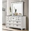 Clelane Wood Bedroom 5 piece Set with Shiplap Panel Queen Bed, Dresser, Mirror, Nightstand, and Chest T2574P204504