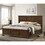 Maderne Traditional Wood Panel Bed with Dresser, Mirror, Nightstand, Queen size T2574P204888