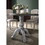 Iris Weathered White Wood 5-Piece Dining Set T2574S00162