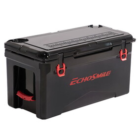 35Qt New Black + Red Insulated Boxes