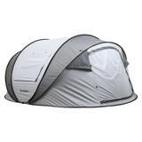 4-6 Persons White + Brown Pop-Up Boat Tent T2602P172610