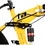 yellow Bike-26" Bike, 21 Speeds, High Carbon Steel, Detachable, Adjustable Seat, Chain Drive, 150kg Capacity, Dual Disc Brakes, Rigid Frame, Oil Spring Fork, Standard Type, Ordinary Pedals