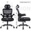 Ergonomic Mesh Office Chair with 3D Adjustable Lumbar Support, High Back Desk Chair with Flip-up Arms, Executive Computer Chair Home Office Task Swivel Rolling Chairs for Adults T2613P167881
