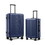 2-Piece Luggage Set with 360&#176;Spinner Wheels Suitcases with Hard-sided Lightweight ABS Material