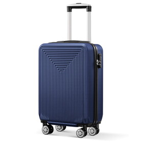 Luggage with Secure Lock ASB Durable Lightweight Suitcase Double Spinner Wheels (20")