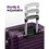 3 Piece Luggage Sets with 7 PCS Organizer Bags for kinds of travel