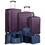 3 Piece Luggage Sets with 7 PCS Organizer Bags for kinds of travel