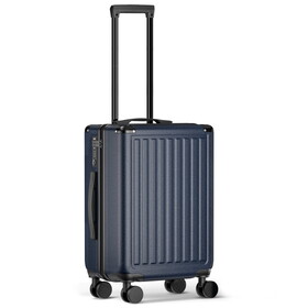 20 inch Carry-on Travel Luggage with TSA Lock&Spinner Wheels, ABS+PC Hardside Lightweight Suitcase