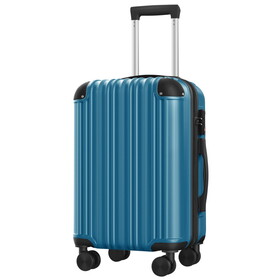 20 inch Carry-on luggage with TSA Lock& Double Spinner Wheels, Expandable for Large Storage