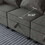 Drey Grey 25.59-inch Ottoman with Storage,Square Ottoman Bench with Lid Lifting Function,Storage Ottomans for Living Room,Office Room T2694P193509