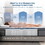 King Mattress,12 inch Memory Foam Mattress King Size,King Size Mattresses Made of Foam and Individual Pocketed Springs,Strong Edge Support,Decompression,Cool and Breathable T2694P202191