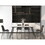 T2879S00002 Matte White+Sintered Stone+Dining Room+Rectangular+Carbon steel