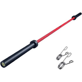 7.2ft Barbell Bar for 2" Olympic Plates, Home Gym Weightlifting Bar Solid Chrome Weight Bar 5ft Fitness Training Curl Barbell T3060P248553