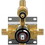 Male NPT Waterfall Tub and Shower Faucet Set, Suntisbo 10-inch Matte Black Rain Shower System T3177P277543