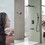 Male NPT Waterfall Tub and Shower Faucet Set, Suntisbo 10-inch Matte Black Rain Shower System T3177P277543