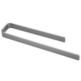 Towel Ring Gun Grey, Bath Hand Towel Square Thicken Space Aluminum Round Towel Holder for Bathroom