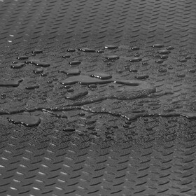 VEVOR Garage Floor Mats 2 Rolls 17 x 3.6 ft Garage Mat 2.5mm Thickness Black Garage Flooring PVC Garage Mats for Under Car T3342P309893