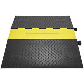 VEVOR 5Channel Cable Protector Ramp 22000lbs Load ADA Compliant Wire Cable Cover T3342P309894