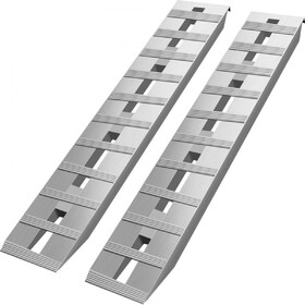 VEVOR 60" x 12" x 2.5"Aluminum Trailer Ramps 6000LBS Total Beavertail Hook End 1 Pair 2 Ramps T3342P310943