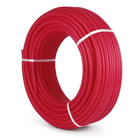 VEVOR 3/4" x 500ft PEX Tubing Oxygen Barrier O2 EVOH Pex-B Red Hydronic Radiant Floor Heat Heating System Pex Pipe Pex Tube (3/4" O2-Barrier, 500ft/Red) T3342P310947