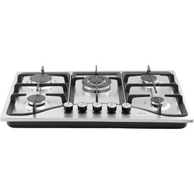 VEVOR Gas Cooktop 30 inch, Max 12250BTU 5 Burners Built-in Stainless Steel Gas Stove Top, LPG/NG Convertible Dual Fuel Natural Gas Hob with Thermocouple Protection T3342P311659