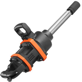 VEVOR 1 inch Air Impact Wrench, Up to 3160 ft-lbs High Reverse Torque Output 1" Pneumatic Impact Gun w/ 8 inch Extended Anvil & Carrying Case for Heavy Duty Repairs and Maintenance