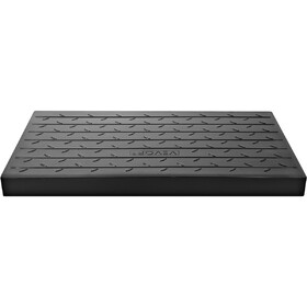 VEVOR Rubber Threshold Ramp, 4" Rise Threshold Ramp Doorway, 3 Channels Cord Cover Rubber Solid Threshold Ramp, Rubber Angled Entry Rated 2200 lbs Load Capacity for Wheelchair and Scooter