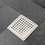 6 inch Square Shower Floor Drain TH-FD106NS