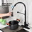 Kitchen Faucet with Pull Out Spraye TH4003MB02