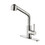 Kitchen Faucets with Pull Down Sprayer, Single Handle Kitchen Sink Faucet with Pull Out Sprayer, Brushed Nickel TH4006-NS