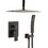 Ceiling Mounted Shower System Combo Set with Handheld and 10"Shower head TH6006-10ORB