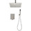 Ceiling Mounted Shower System Combo Set with Handheld and 16"Shower head TH6006-16NS