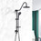 Shower Head with Handheld Shower System TH7AE103