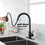 Touch Kitchen Faucet with Pull Down Sprayer TH9013MB