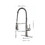 Kitchen Faucets Commercial Single Handle Single Lever Pull Down Sprayer Spring Kitchen Sink Faucet TH94026NS02-8