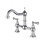 Double Handle Widespread Kitchen Faucet with Traditional Handles THQ7006CP