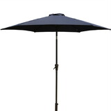 9' Pole Umbrella with Carry Bag, Navy Blue TJB004-B-057NAVY-BLUE