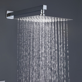 Function Temperature Control Complete Shower System with Rough-in Valve, 10 inches Chrome - 3W01 TMSF10LYJ-3W01CP