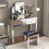 W 39.4"X D 15.7" x H 31.5 "Double draw dressing table, escritorio for entrance / corridor / living room W100535586