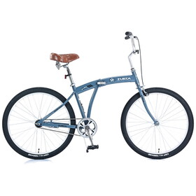 Single Speed Folding Bicycles, Multiple Colors 26"inch Beach Cruiser Bike