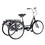 26" European Adult Tricycles 3 Wheel w/Installation Tools with Low Step-Through, Large Basket, Tricycle for Adults, Women, Men W1019123649