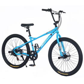 Freestyle Kids Bike Double Disc Brakes 26 inch Children's Bicycle for Boys Girls Age 12+ Years W1019124185