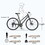 7 Speed Hybrid bike Disc Brake 700C Road Bike for men women's City Bicycle W1019127660