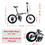 20"folding city bike aluminum frame 8 speed shimano folding bike W101950875