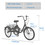 Adult Tricycle Trikes, 3-Wheel Bikes, 26 inch Wheels Cruiser Bicycles with Large Shopping Basket for Women and Men W101952730