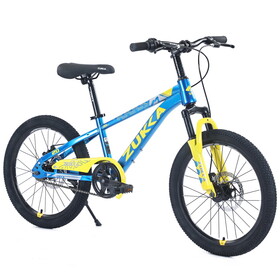 ZUKKA Mountain Bike,20 inch MTB for Boys and Girls Age 7-10 Years,Multiple Colors W1019P145185