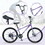 Freestyle Kids Bike Double Disc Brakes 26 inch Children's Bicycle for Boys Girls Age 12+ Years W1019P146831