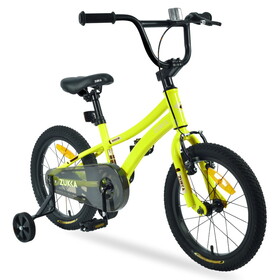 ZUKKA Kids Bike,16 inch Kids' Bicycle with Training Wheels for Boys Age 4-7 Years,Multiple Colors W1019P149770