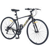 Shimano 7 Speed Hybrid Bike Aluminum Alloy Frame C-Brake 700C Road Bike for men women's City Bicycle W1019P164189