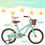 Multiple Colors,Girls Bike for 4-7 Years Old Kids,16 inch wheel, Training Wheels Included W1019P179143